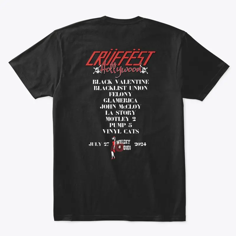 CRUEFEST 2024 - With Band Lineup